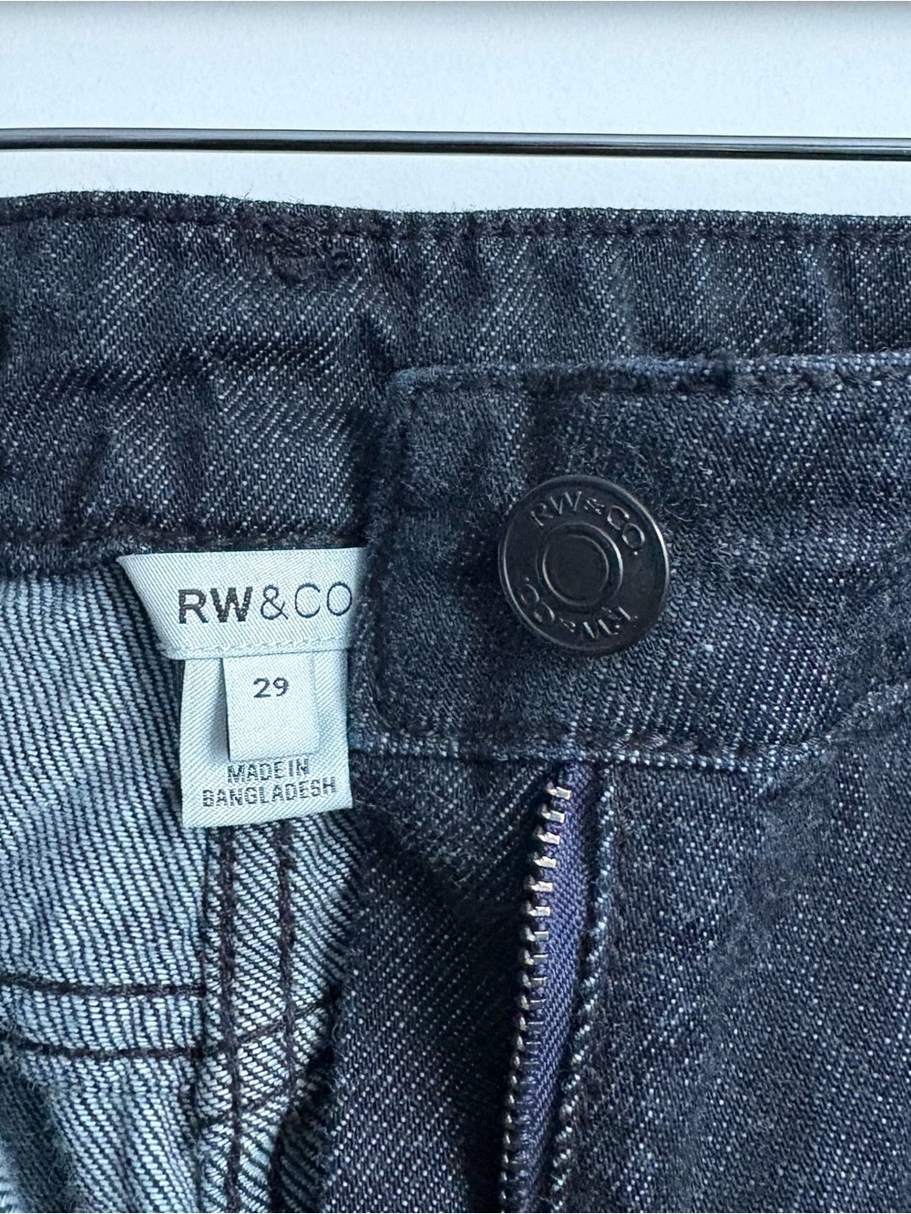 RW&CO. Ultra Wide-Leg Dark Navy Jeans - Picture 5 of 5